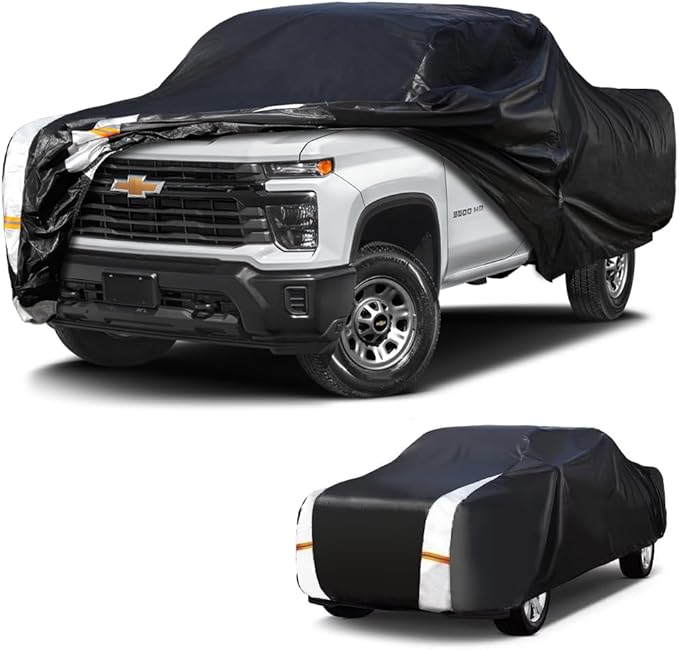 Chevrolet Silverado 3500HD Truck Cover Custom Fit 2001-2026 Regular Cab LB