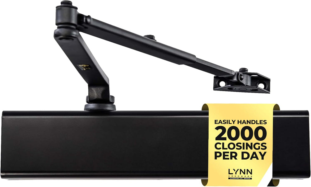 LYNN HARDWARE Heavy Duty Commercial Automatic Door Closer w/- Closing Delay