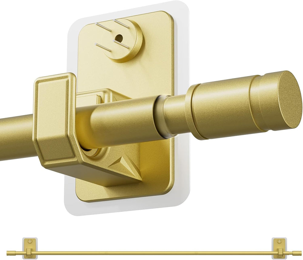 2.0 Upgraded No-Drill Curtain Rod for Windows 66 to 120 inches โ Renter-Frien...