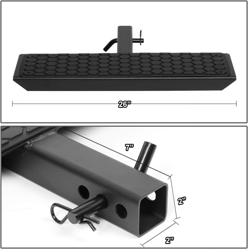 DNA Motoring Universal Trailer Truck Towing Heavy Duty 26in Hitch Step Bar fo...