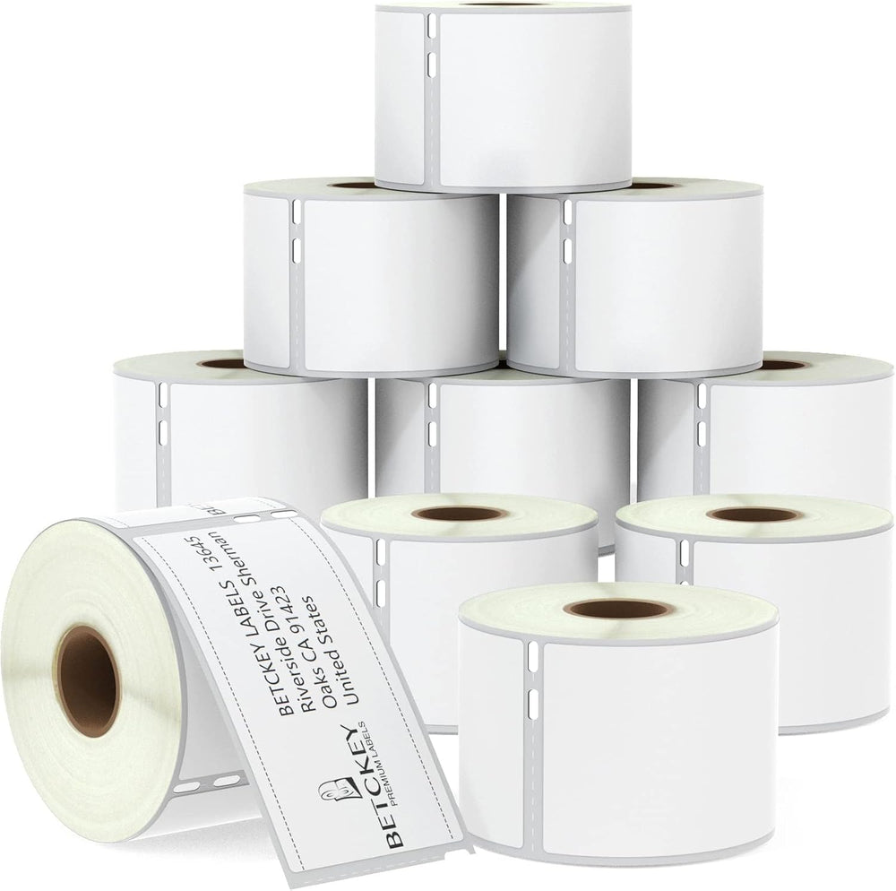 BETCKEY - Replace for DYMO 30323 (2-1/8" x 4") Shipping Labels [10 ...