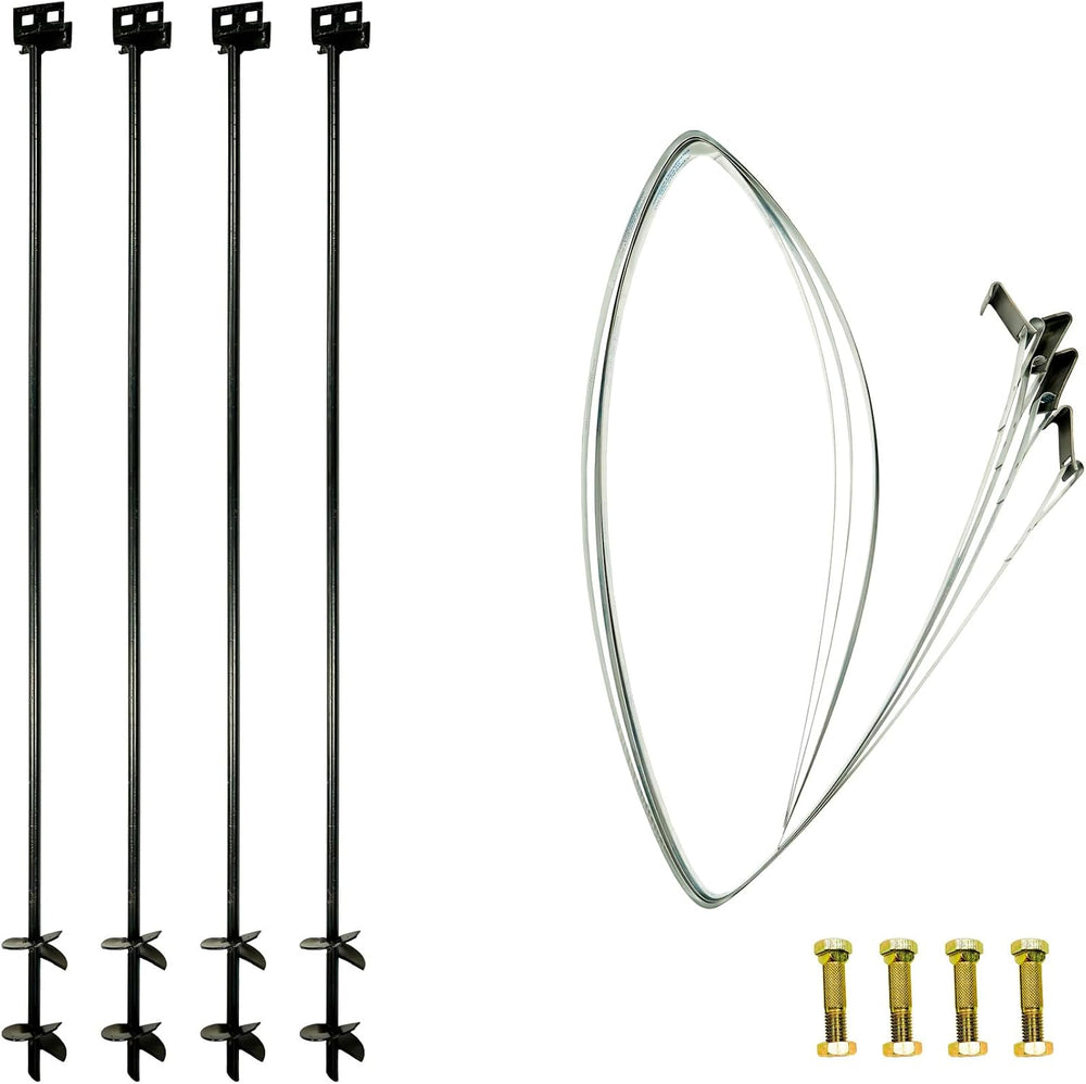 Tie Down | 60 in. x 3/4 in. Double Head anchoring kit with Straps and Bolts (...