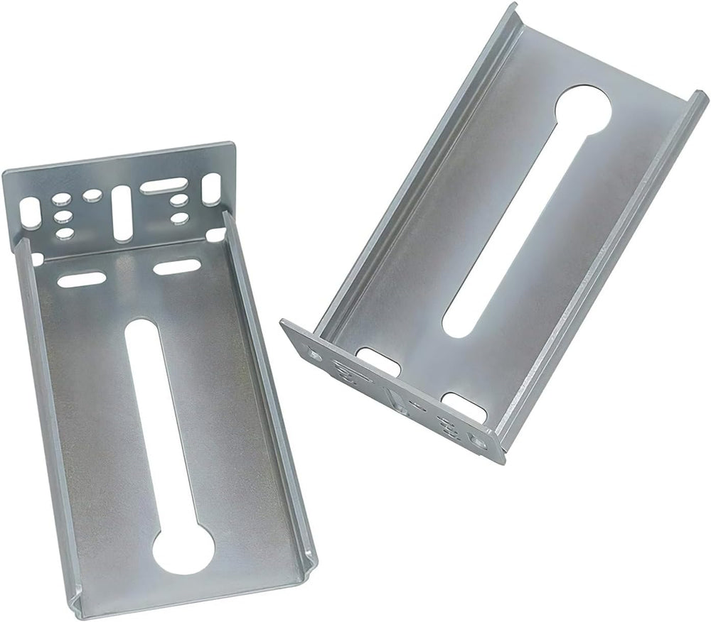 LONTAN Rear Mounting Brackets for 1.77 Inch 45mm Drawer Slides (10 Pairs)