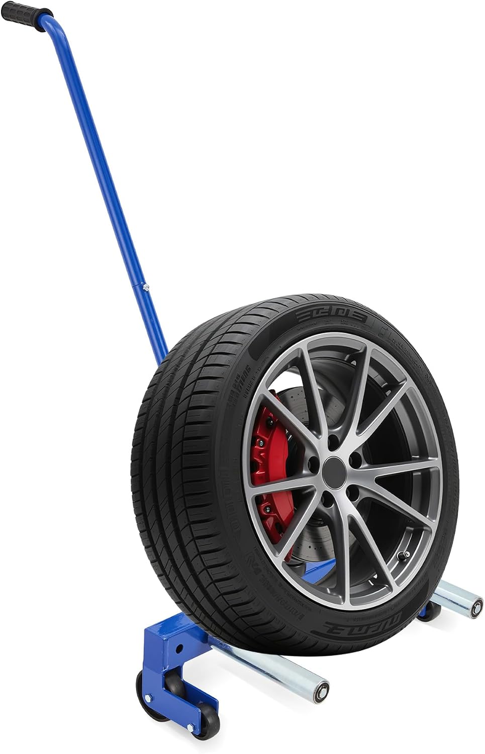 Heavy-Duty Adjustable Tire Dolly Cart, 500 lbs Capacity Tire Moving Tool with...