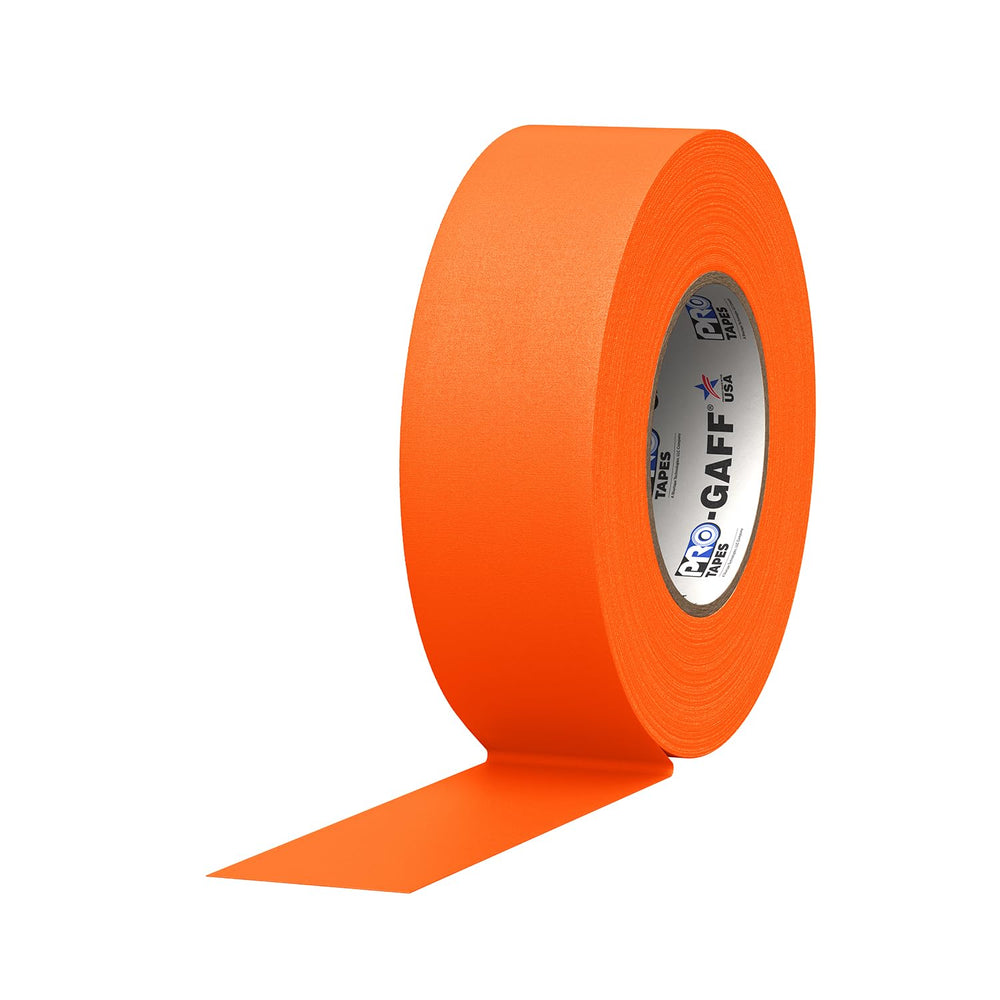 2" Width ProTapes Pro Gaff Premium Matte Cloth Gaffer's Tape With Ru...