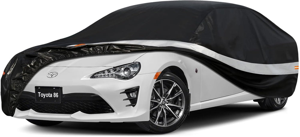 10 Layers Car Cover Custom Fit for Subaru BRZ/Toyota 86, Waterproof All Weather