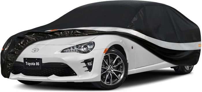 10 Layers Car Cover Custom Fit for Subaru BRZ/Toyota 86, Waterproof All Weather