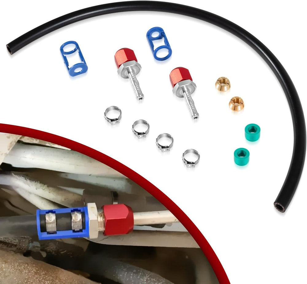 800-671 A/C Line Splice Kit for 3/8" Line With No. 6 Hose 24 Inches, Air...