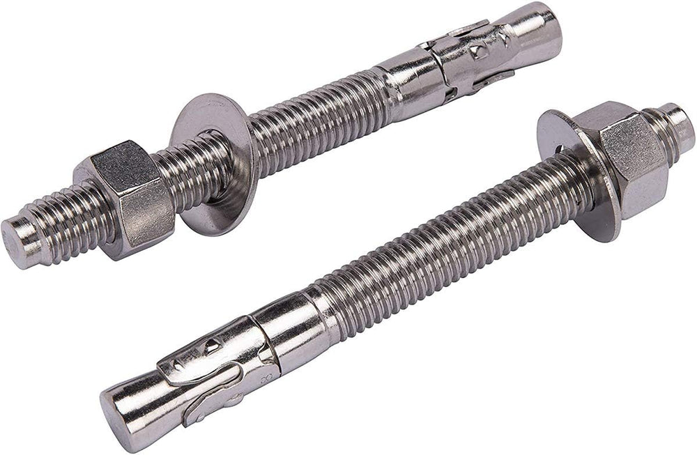 5/8" X 7" Concrete Anchor, 304 Stainless Wedge Anchor with Excellen...