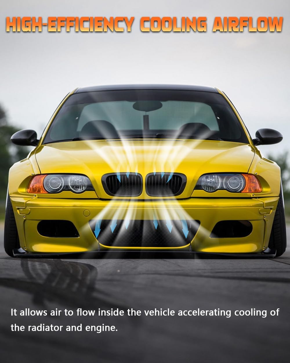 Double Slats Gloss Black Front Grill Compatible with 2012-2018 BMW 3 Series F...