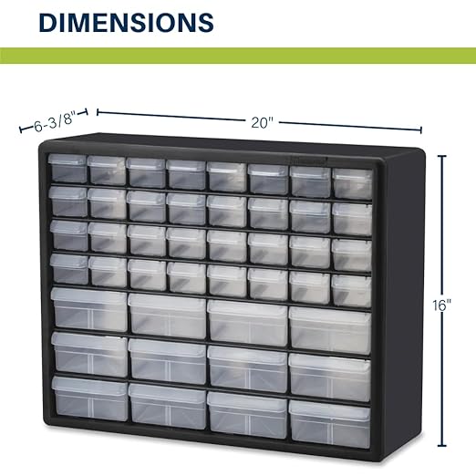 Akro-Mils 44-Drawer Plastic Drawer Storage Cabinet