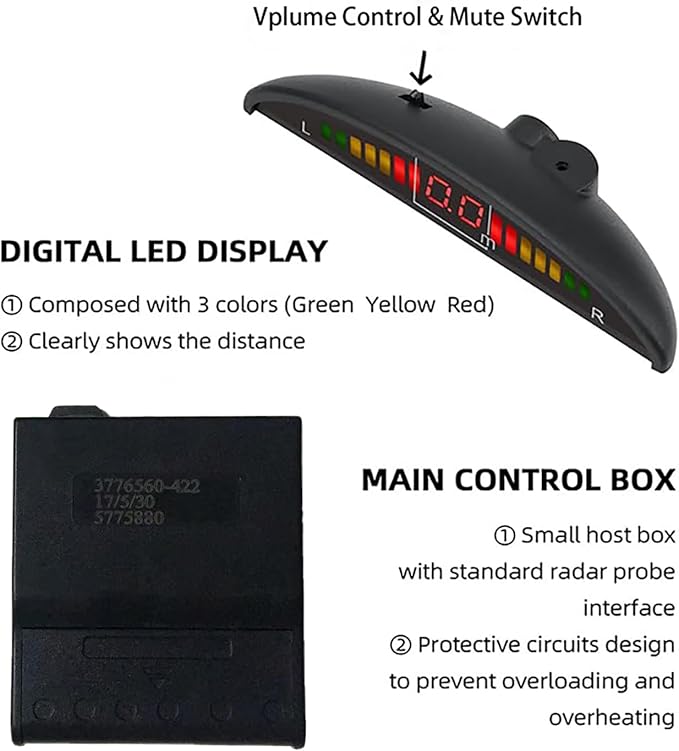 Pickup Truck Backup Radar System