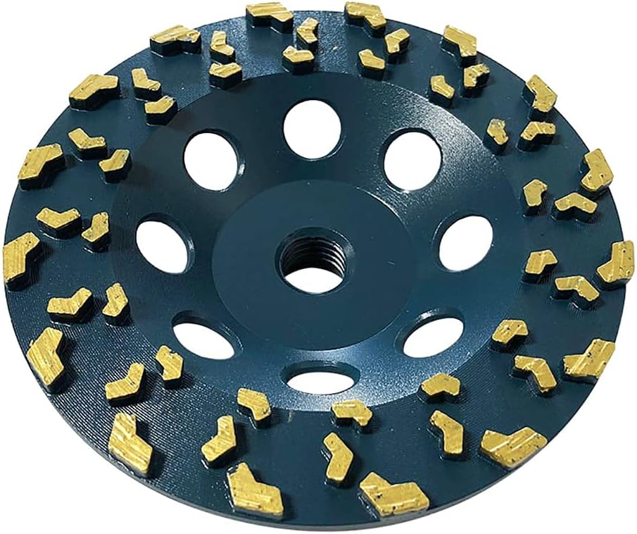 5" Vortex Seg Diamond Grinding Wheel for Coating Removal, 5/8"-11 A...