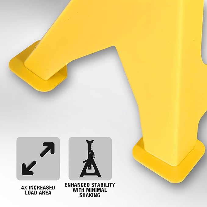 YELLOW JACKET Car Jack Stands 3 Ton