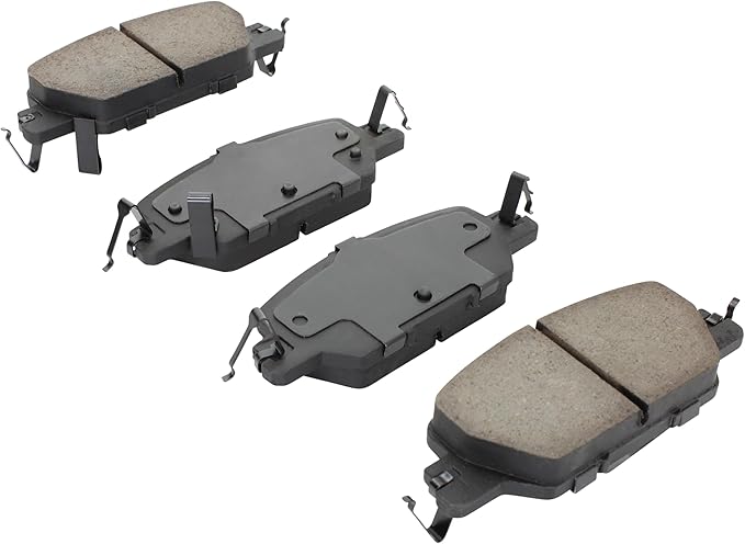 Premium Ceramic Rear Brake Pads Compatible