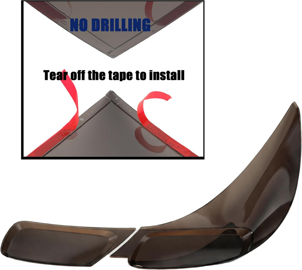 STSEV01 Taillight Cover Trim Fit for Chevy Malibu 2013 2014 2015 Accessories ...