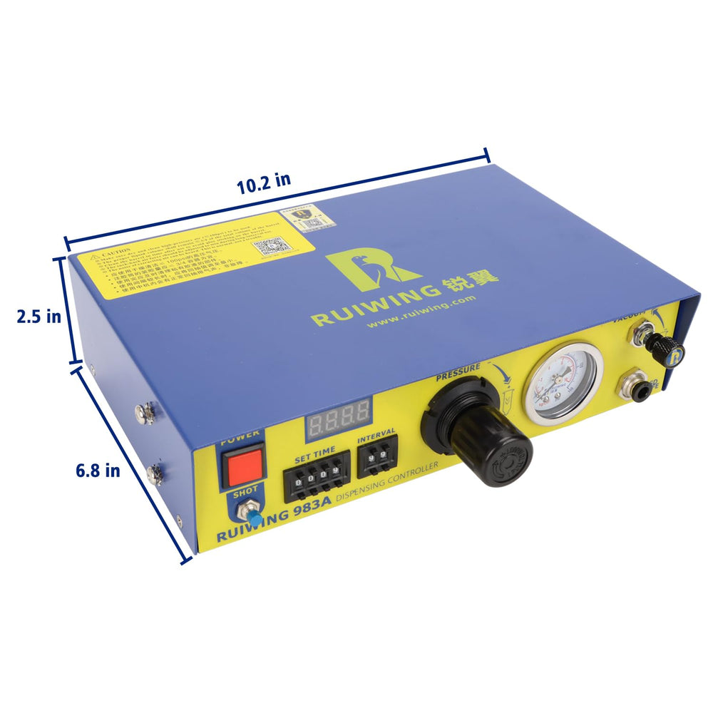 983A Auto Glue Dispenser AC 110V Automatic/Semi-Automatic Solder Paste Liquid...