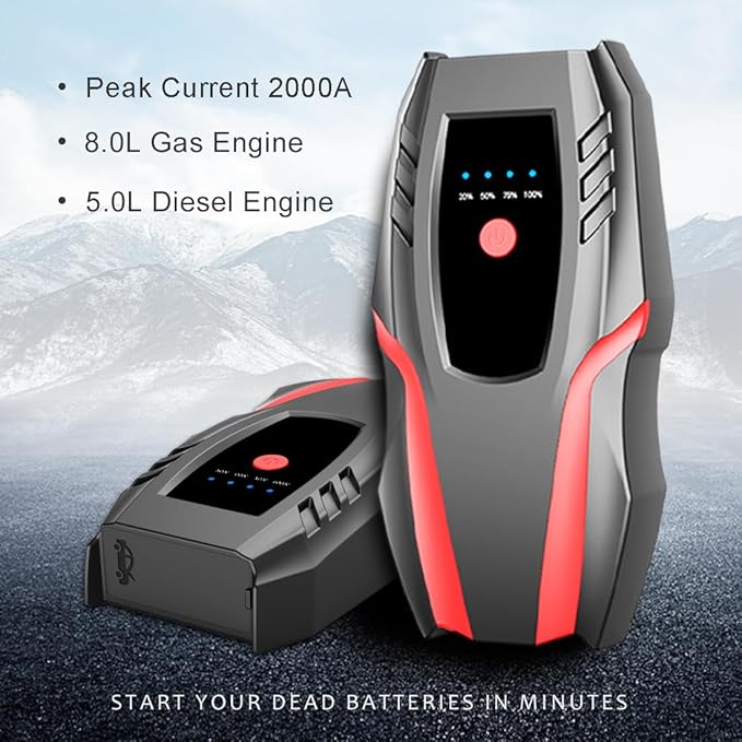 12v Auto Jump Starter Pack