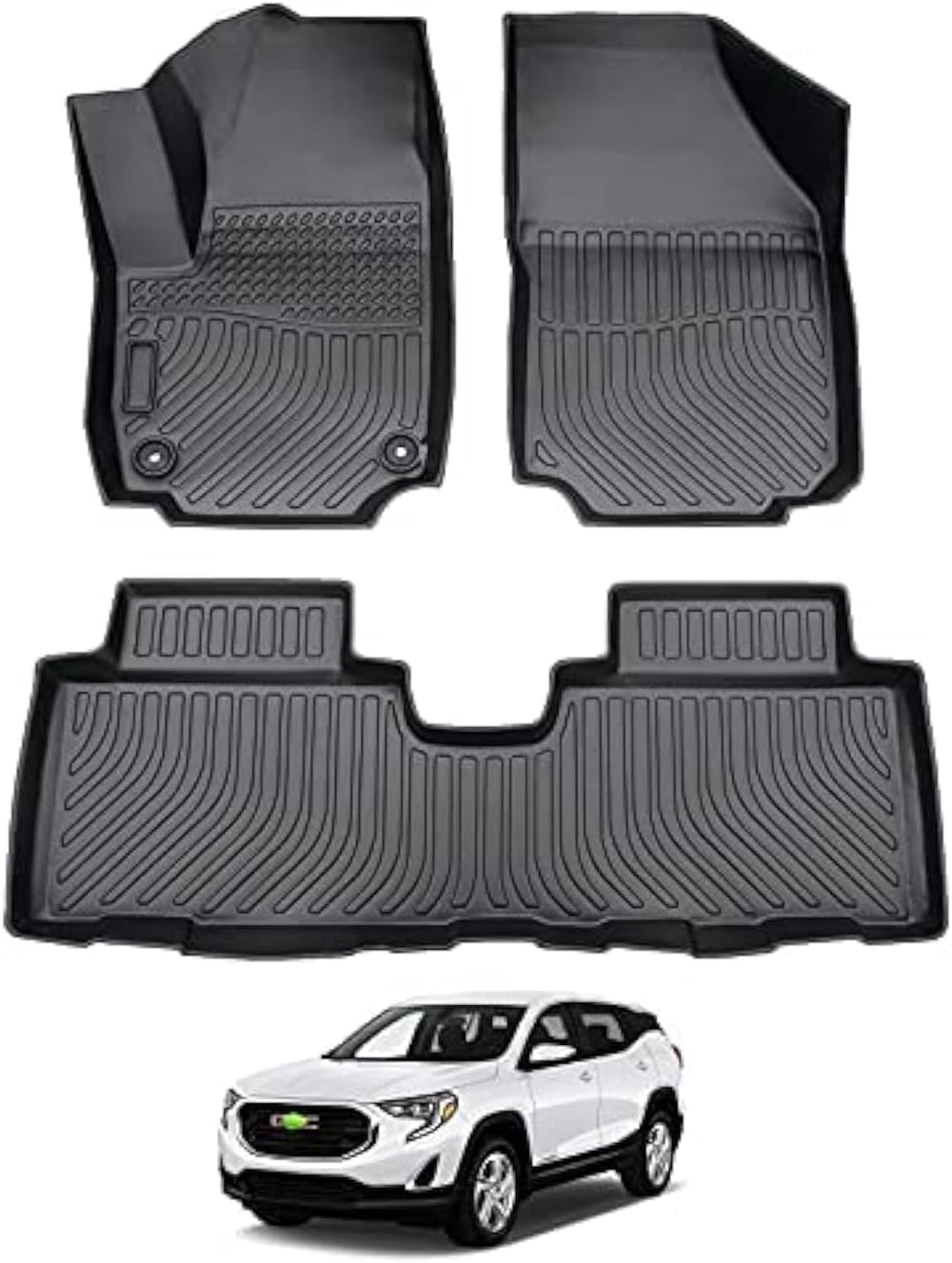 Cartist Floor Mats Fit for Chevy Chevrolet Equinox/GMC Terrain 2018-2024