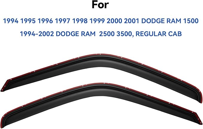 in-Channel Window Visors Rain Guards