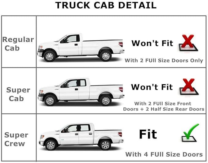 in-Channel Window Visor Deflector Compatible (4Pcs)