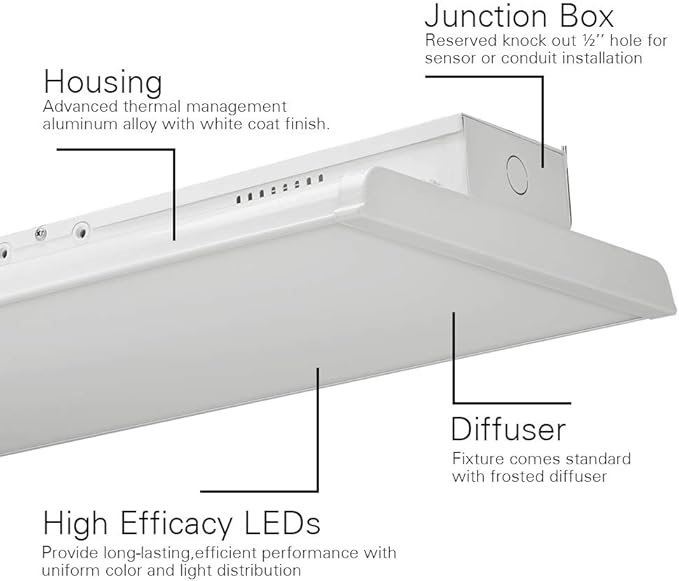 4FT Linear LED Highbay Light
