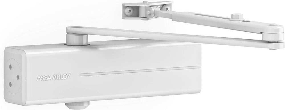 Yale DC140-D9016 DC140 Closer Doors with Articulated Arm, White