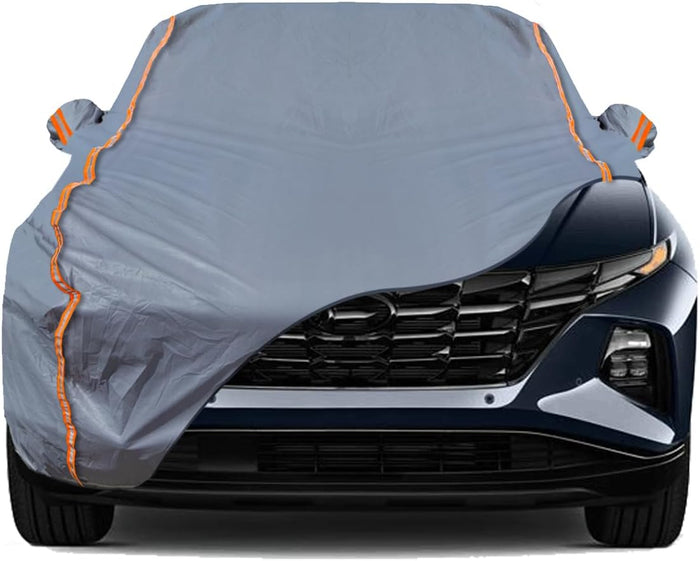 TUCAREST 6-Layers PEVA Premium Full Car Cover Fit
