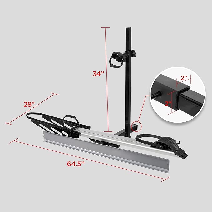 Hitch Mount Single Bike Rack
