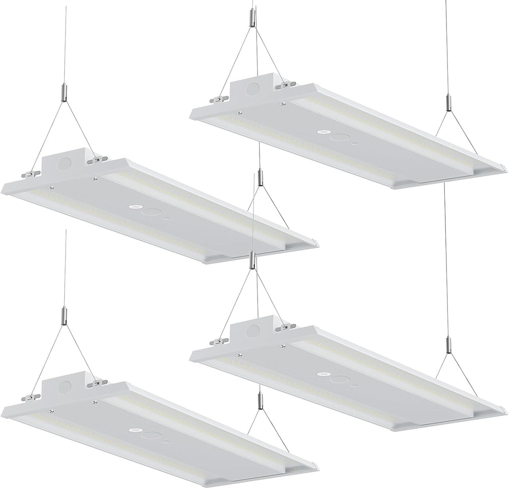 LED Linear High Bay Light, 130W 19500LM High Bay LED Shop Lights, 0-10V