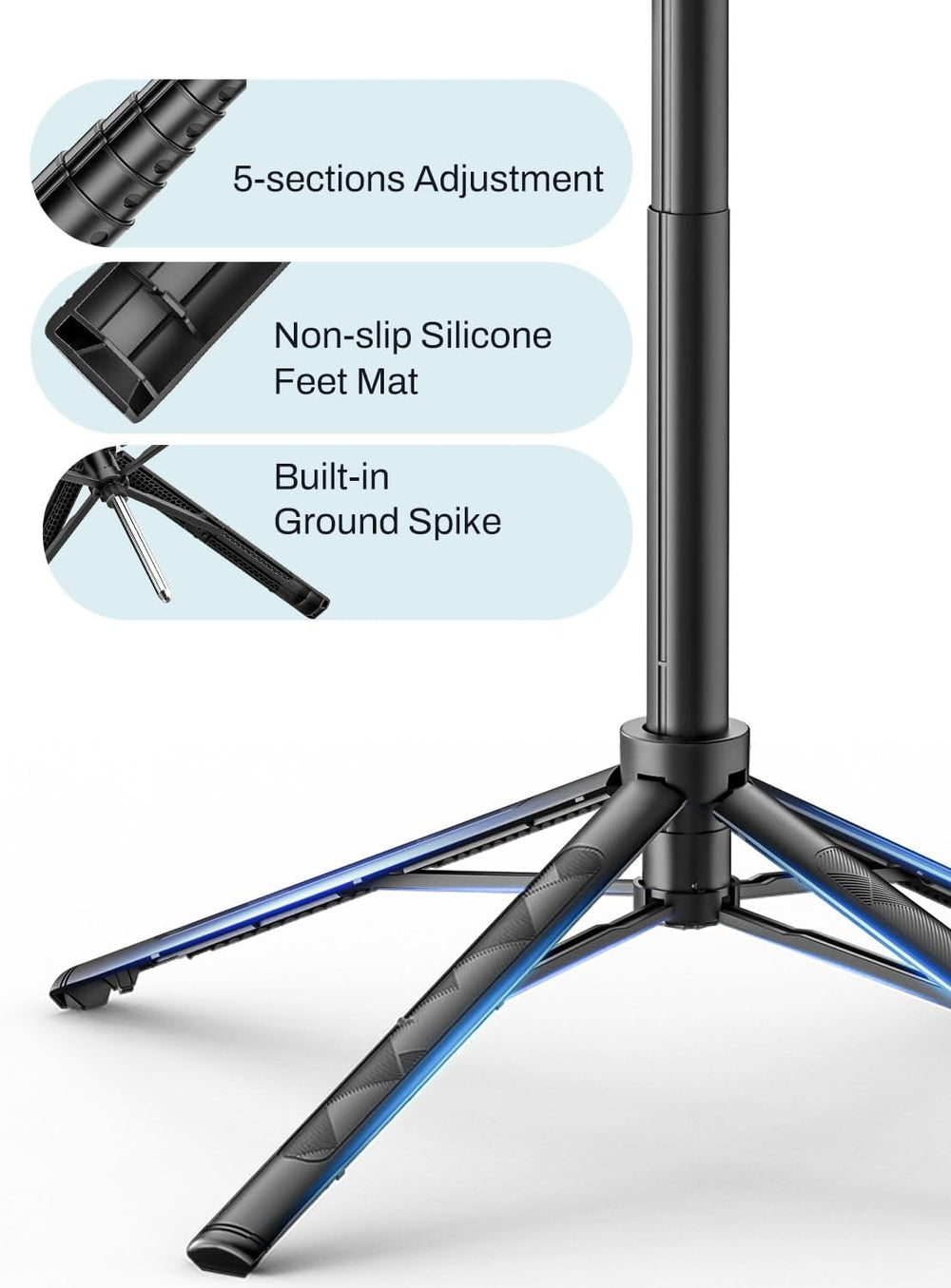 USKEYVISION Content Creator Essentials,Vlogging Kit w/Light & Mic(R01 Kit)