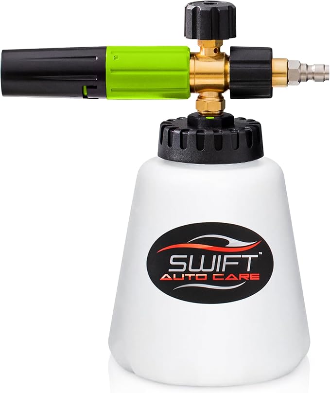 Swift Premium Foam Cannon for Pressure Washer – Heavy Duty Foam Sprayer for Car