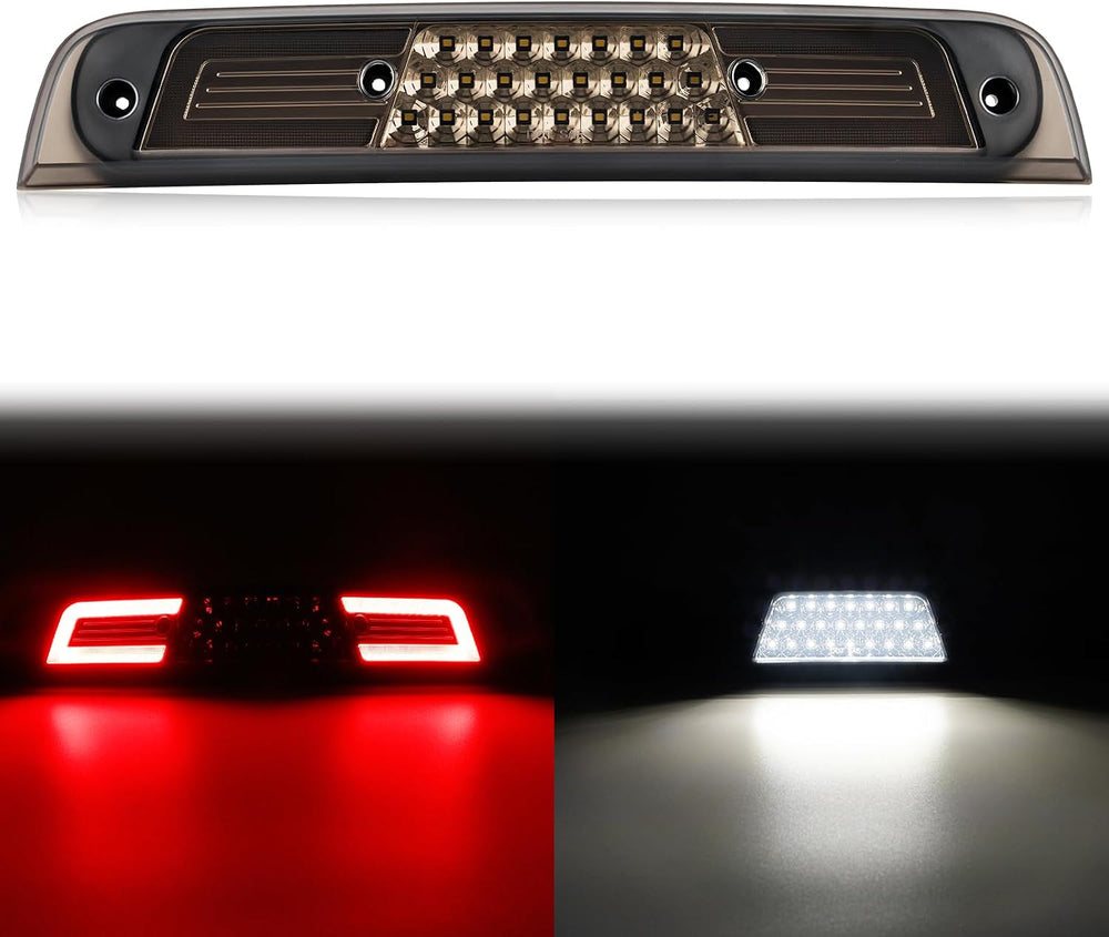 LED Third Brake Light Smoked Compatible with 2019-2026 RAM 1500 Rear High Mou...