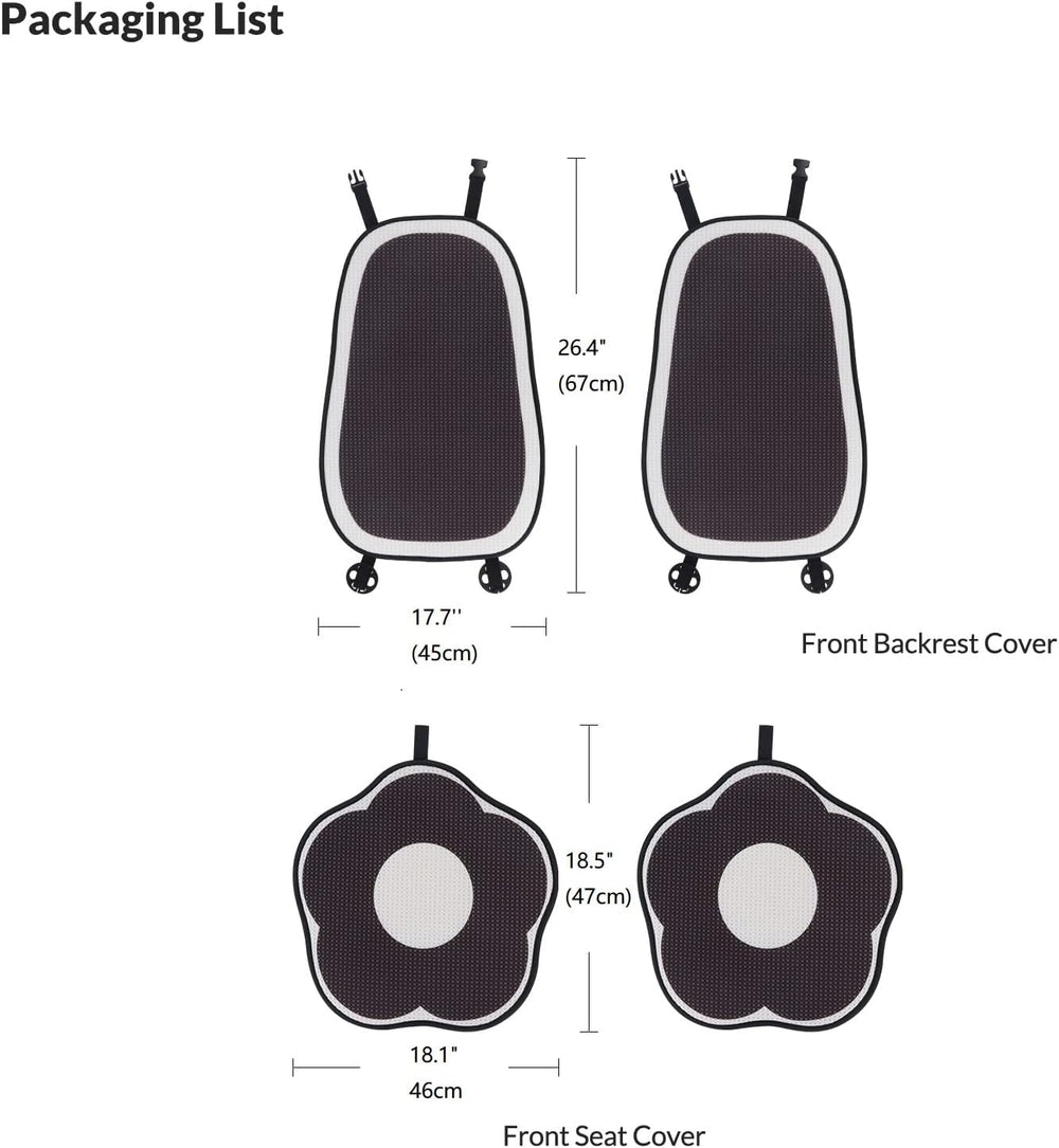 Cute Car Seat Covers for Women and Girl, Front Car Seat Cover, Machine Washab...