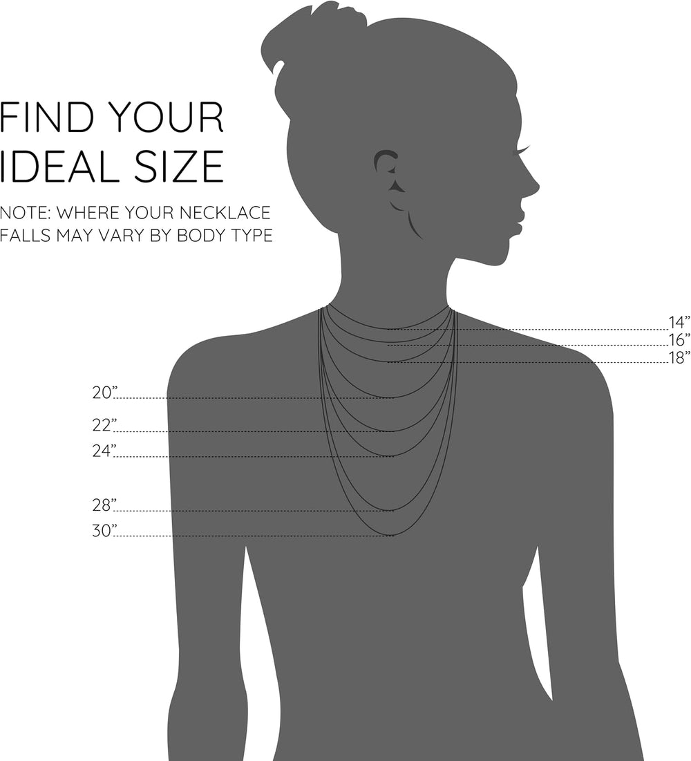 KISPER Gold Snake Chain Necklace for Women 24K Plated Stainless Steel Thin