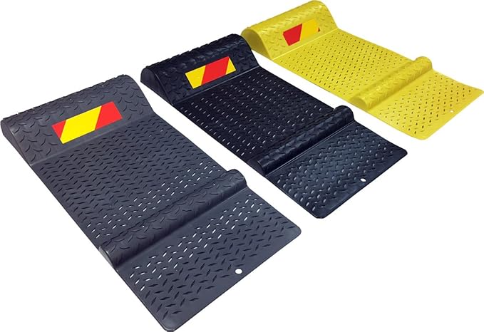 Electriduct Pack of 6 Plastic Parking Mat Guides
