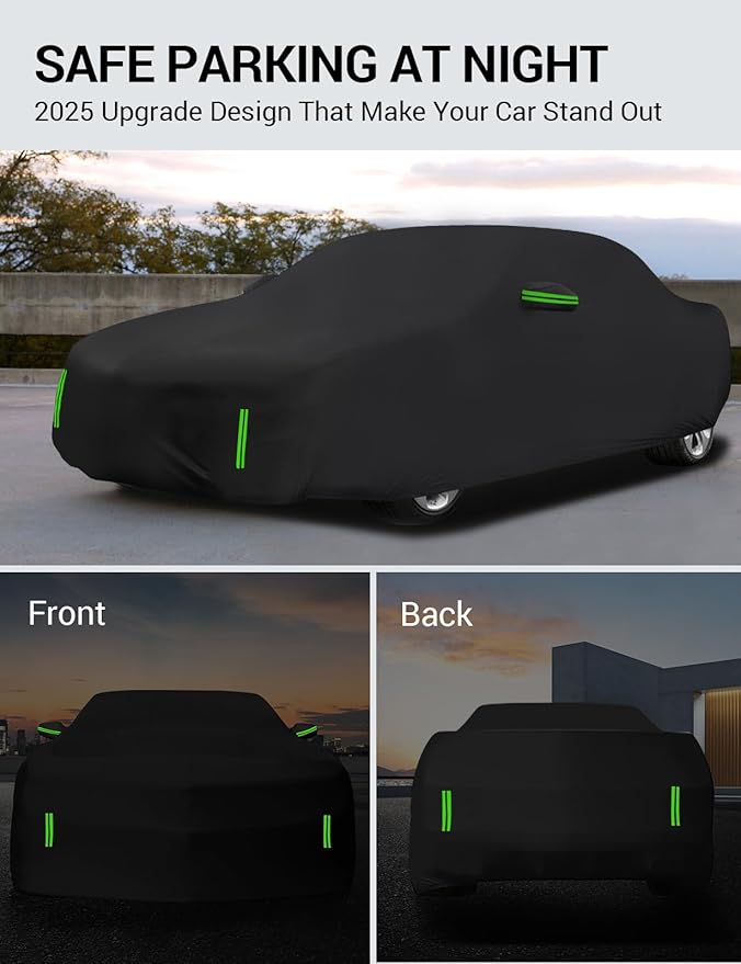 Proadsy 2025 Upgrade Car Cover for 2009-2024 2025 Kia Forte, Waterproof All