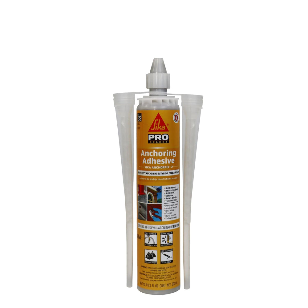 SIKA AnchorFix-2 High-Strength Concrete Anchoring Adhesive, 10.1 fl oz