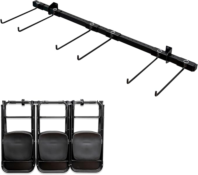 StoreYourBoard Chair Storage Rack Triple – Heavy Duty Folding Chair Rack