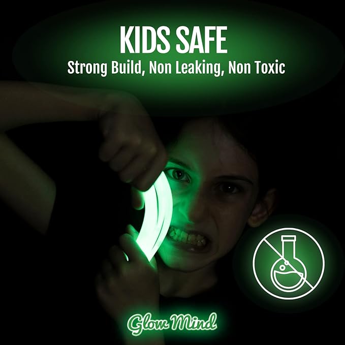 400 Ultra Bright Glow Sticks Bulk - Halloween Glow in the Dark Party Supplies...