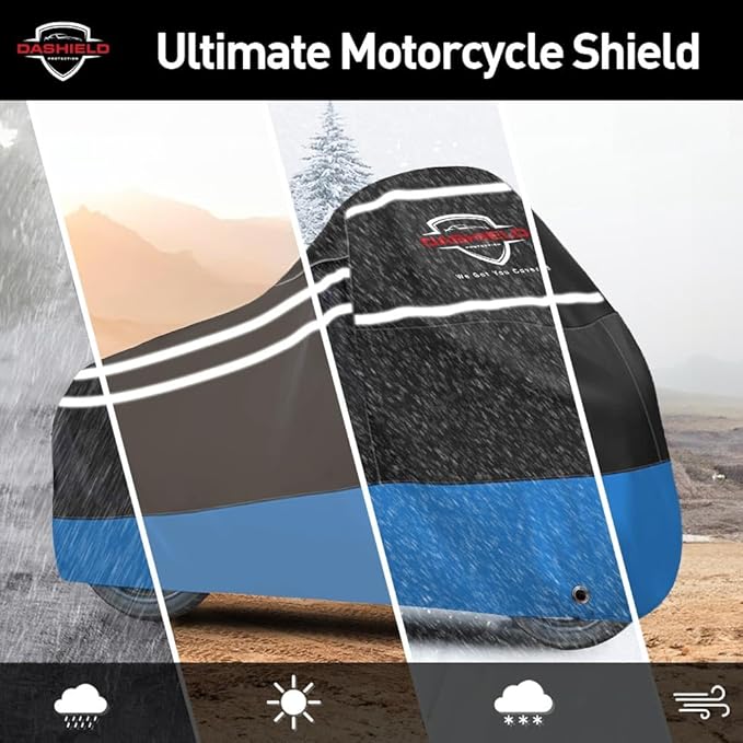Ultimum Series Motorcycle Cover Waterproof All Weather Protection Universal