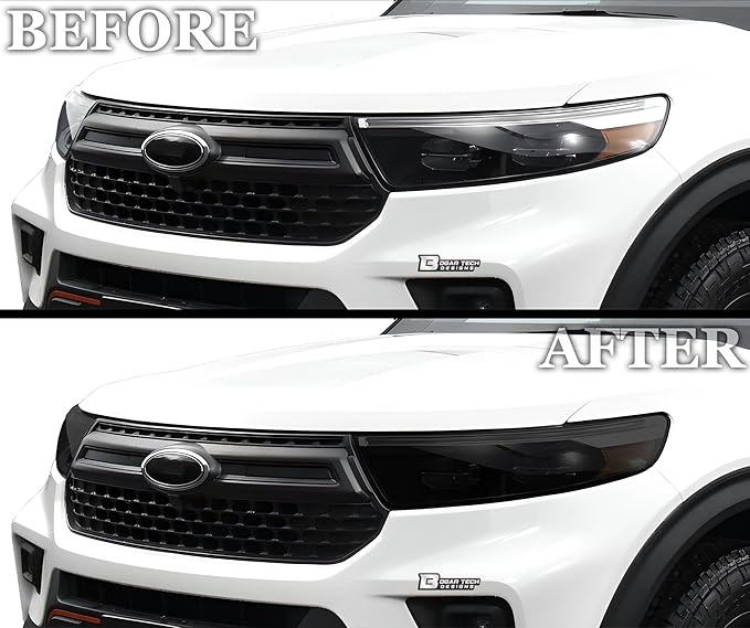 BOGAR TECH DESIGNS Precut Made for Ford Explorer 2020-2024 Full Headlight