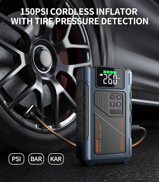 Car Battery Charger Jump Starter