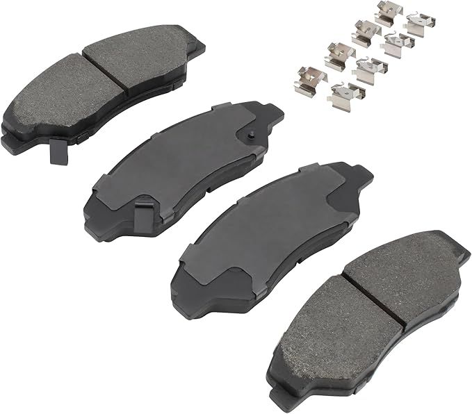 Premium Ceramic Front Brake Pads Compatible