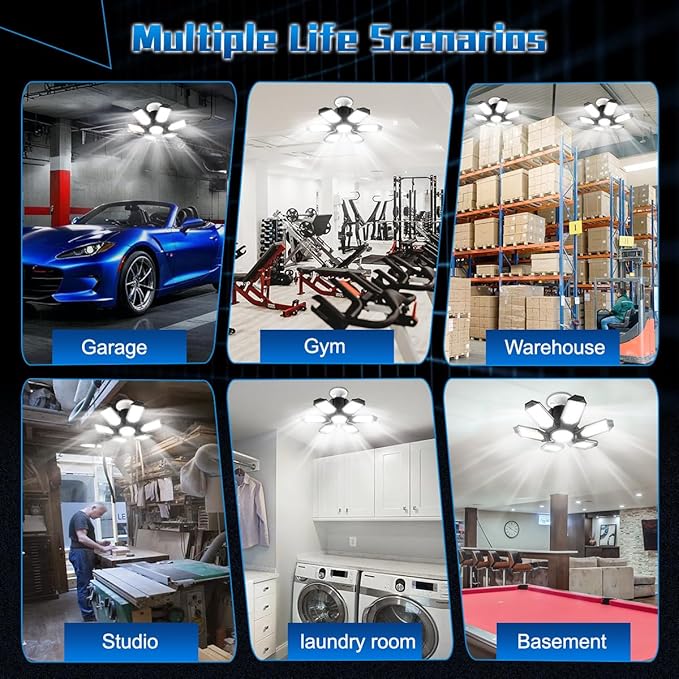 Garage Light Bulbs (4Pack)