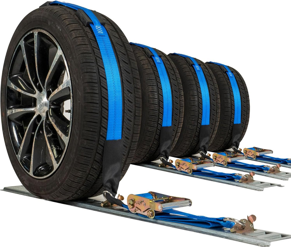 US Cargo Control E Track Wheel Straps (4-Pack)