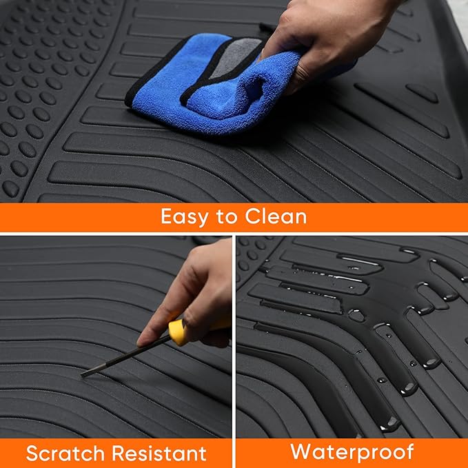 for 2018-2023 Chevy Traverse Floor Mats & Cargo Liner only