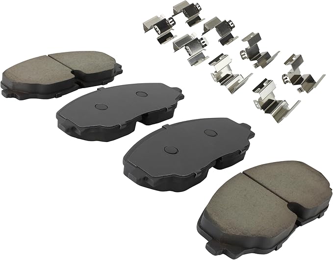 Premium Ceramic Front Brake Pads Compatible