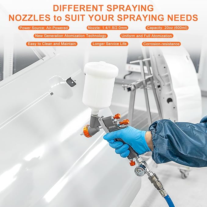 REFINE Air Spray Gun, Auto Paint Gun