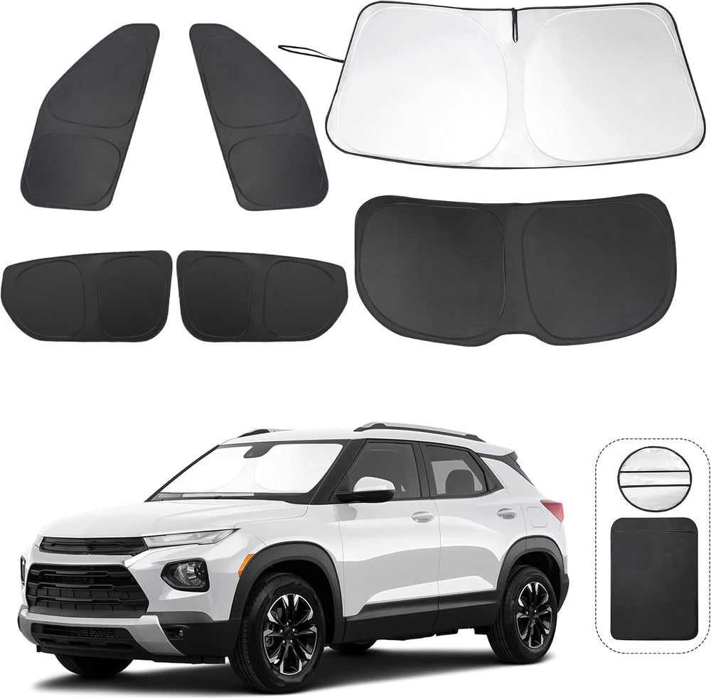 TINGLU Window Shades for Chevrolet Trailblazer 2021-2024 2025 Accessories Car...
